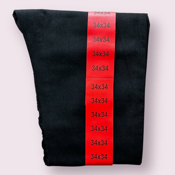 Kenneth Cole Men's Straight Leg Jeans Stretch Denim Black Size 34x34 - Picture 7 of 10